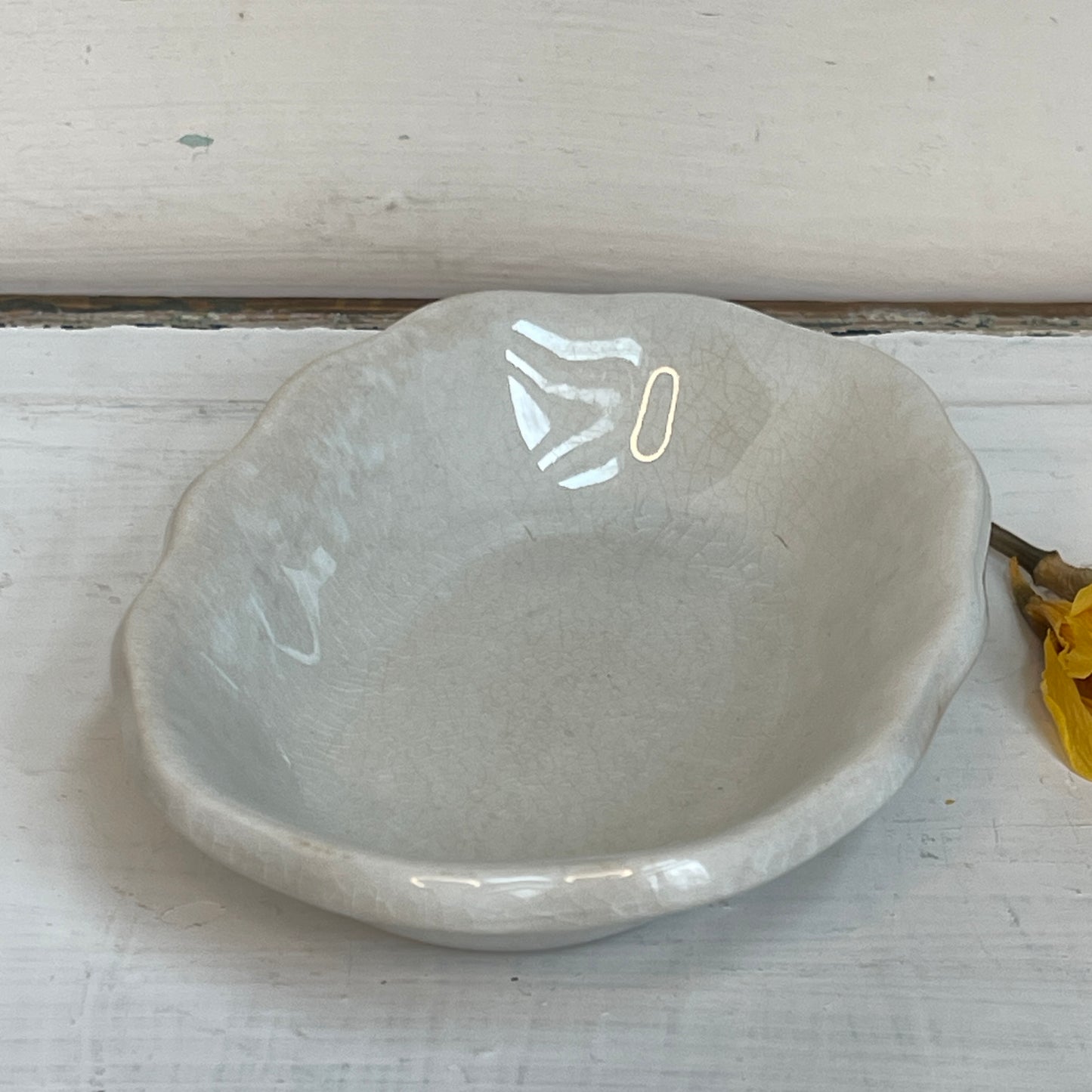 Royal Ironstone Scalloped Dish II