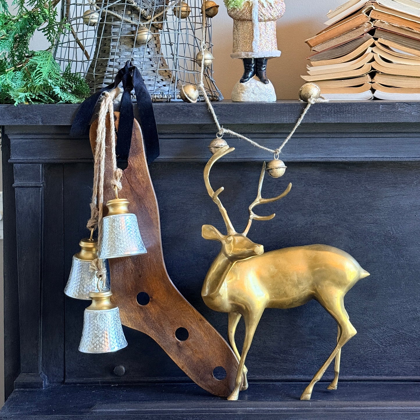 Vintage Brass Stag