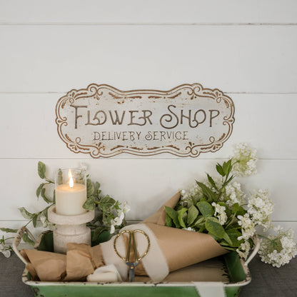 Flower Shop Sign