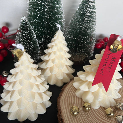 Christmas Tree Shaped Candle