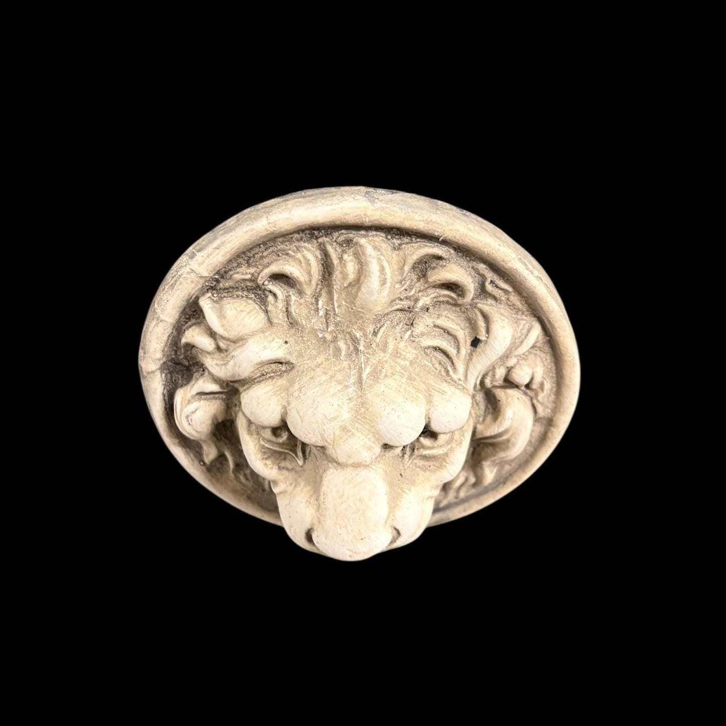 Large Lion Medallion Wall Plaque