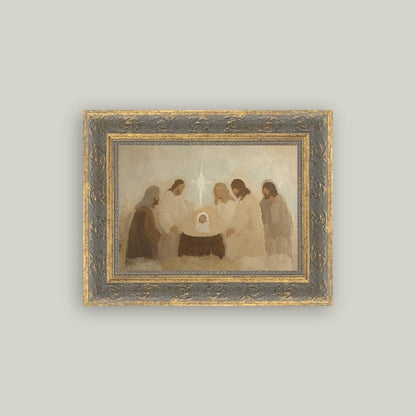 Neutral Nativity Art