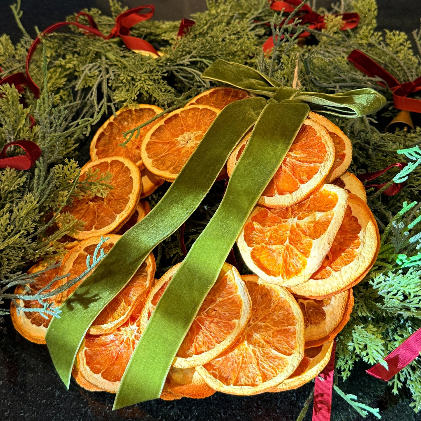 Orange Slice Wreath