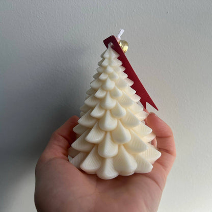 Christmas Tree Shaped Candle
