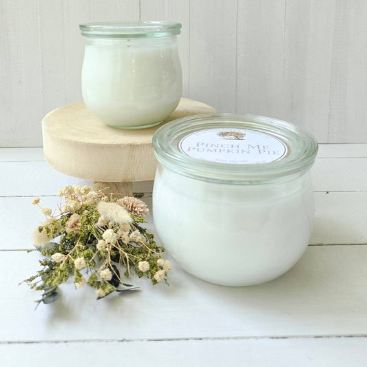 Pinch Me Pumpkin Pie-European Preserve Jar