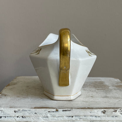 French Belclair Porcelain Gravy Boat