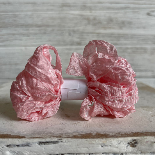 Crinkle Ribbon - Lotus Pink