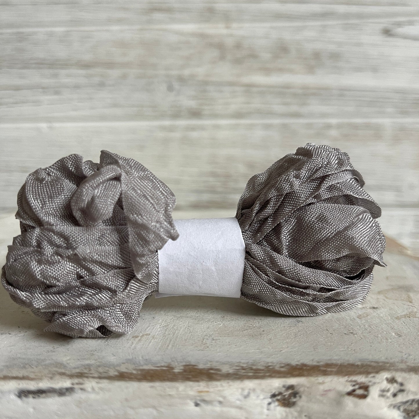 Crinkle Ribbon - Silver