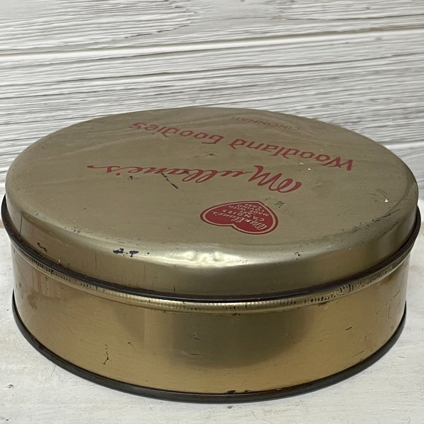 Gold Candy Tin - Mullane's Woodland Goodies