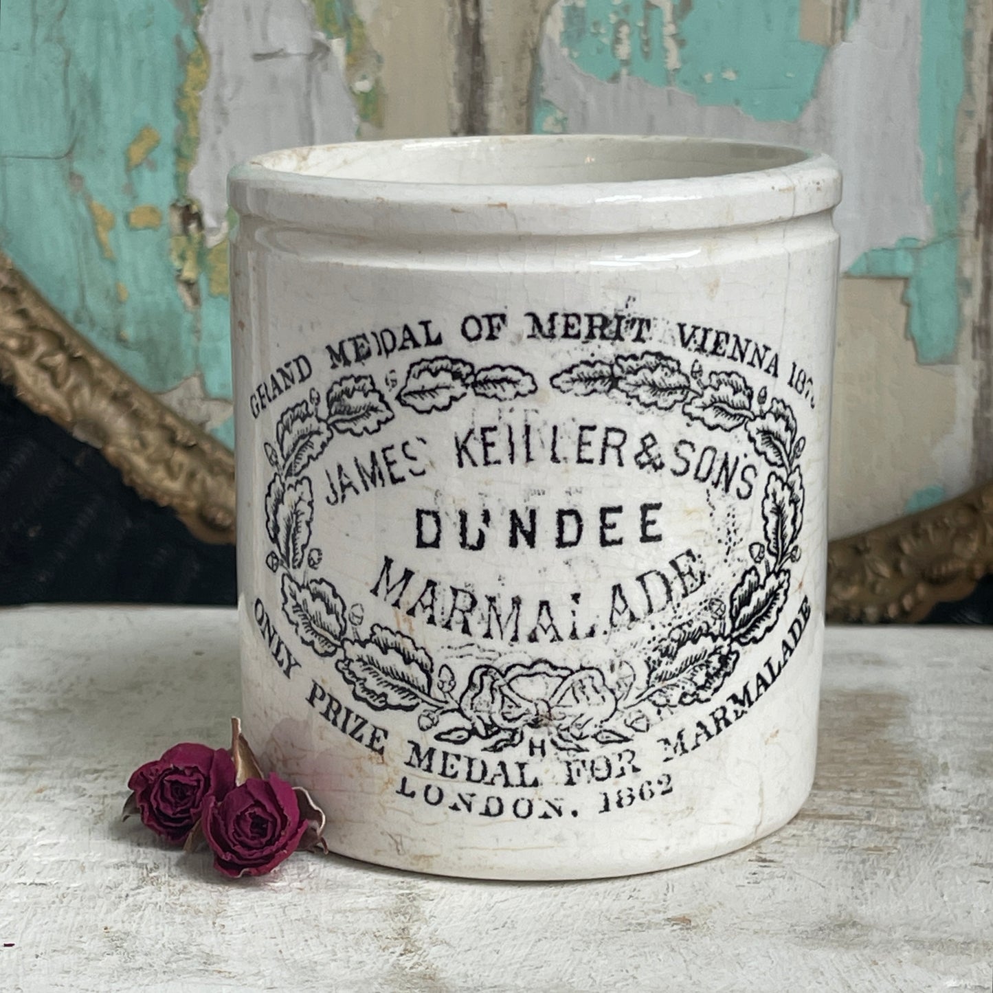 James Keiller & Sons Dundee Marmalade Crock -B